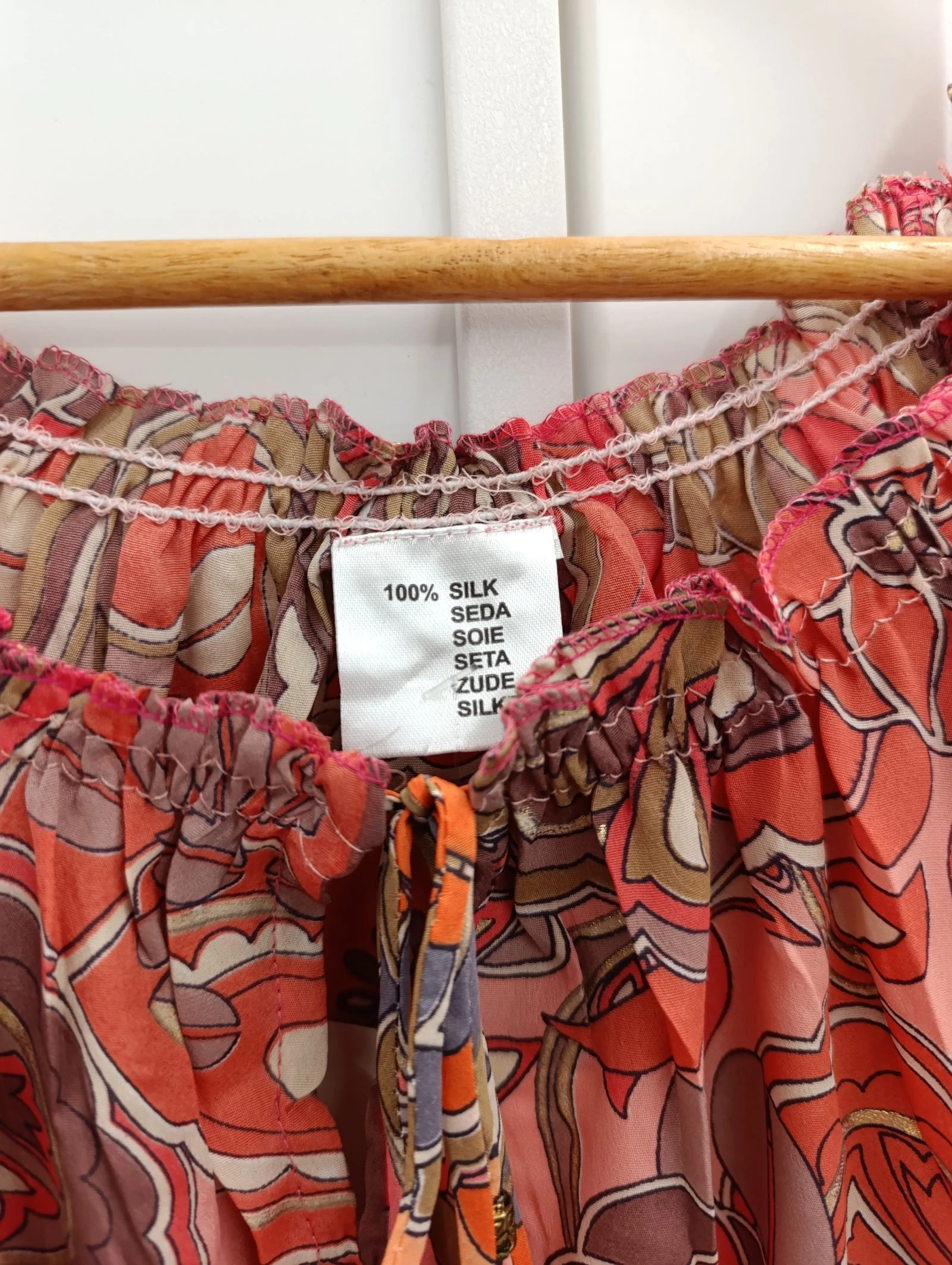 Coral silk set – photo 5
